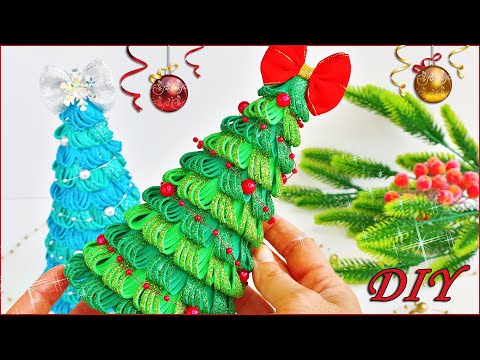 Video: Busur Pokok Krismas (68 Foto): Dari Pita Satin, Kertas Dan Organza. Pokok Krismas Yang Dihiasi Dengan Bola Dan Busur. Tunduk Di Bahagian Atas Dan Di Dahan