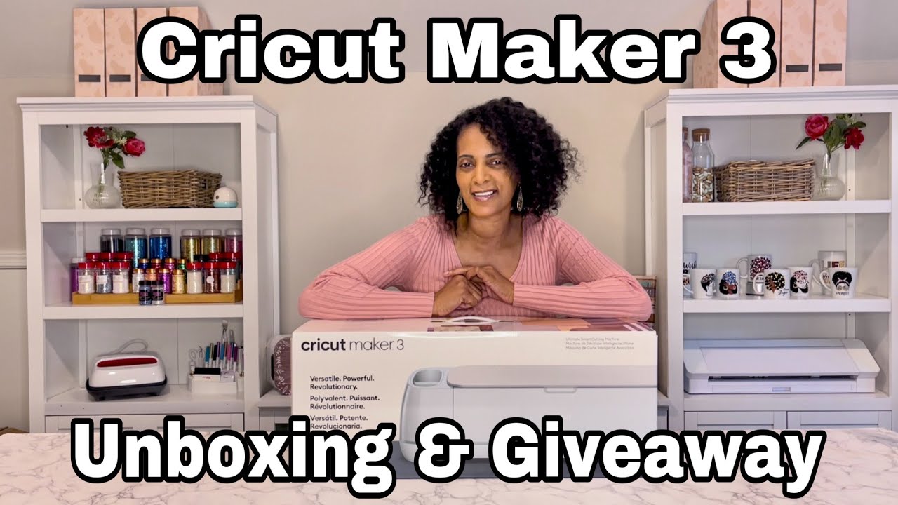 The New Cricut Maker 3 Full Unboxing and Set Up! Giveaway!!! YouTube