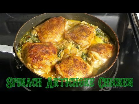 Spinach Artichoke Chicken