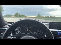 BMW 440i ACCELERATION / TOP SPEED 0-260 KM/H deutche autobahn test drive