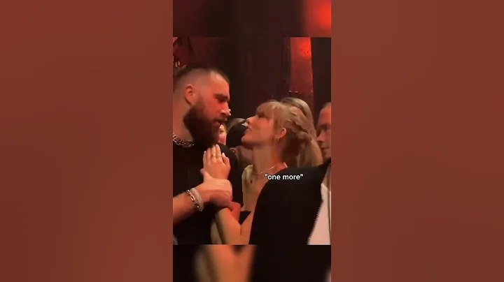 when Taylor Swift ASKED Travis Kelce to KISS her again🥺 #taylorswift