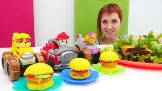 Готовим вместе с игрушками Щенячий патруль и Машей Капуки Готовим вместе с игрушками Щенячий патруль и Машей Капуки