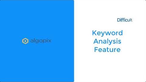 eBay & Amazon Keyword Analysis Tool | Algopix