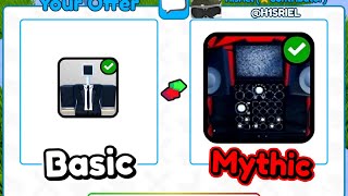 BASIC ➜ MYTHIC in Toilet Tower Defense