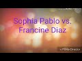 Sofia Pablo Vs. Francine Diaz (Any gaganda nila😍😘)