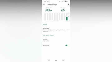 How to enable data saving in opera mini mobile