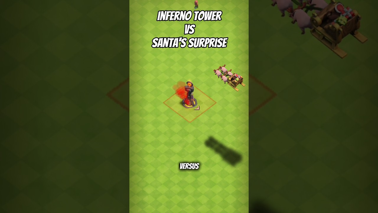 Who will win? Santa's Surprise Vs Defense Level 1 | Clash Of Clans