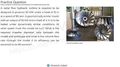Turbo Machinery Dimensional Analysis 05Dec2021