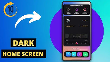 Dark nova launcher themes | Best nova launcher setups 2022 | Android customization #novalauncher