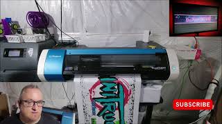 Printing Banners on roland bn20 start to finish ecosol print cut machine screenshot 4