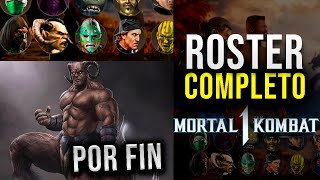 El Roster COMPLETO de Mortal Kombat 1 - ED BOON dijo QUE ES REAL (Personajes de MK1) ¿MOTARO?