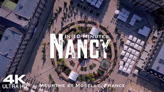 NANCY 2024 🇫🇷 Drone Aerial 4K | Meurthe-et-Moselle Grand Est FRANCE