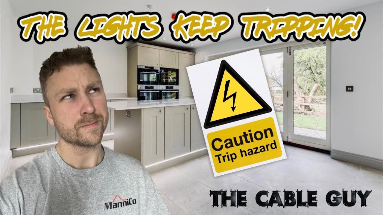 Fault finding on some tripping spot lights!