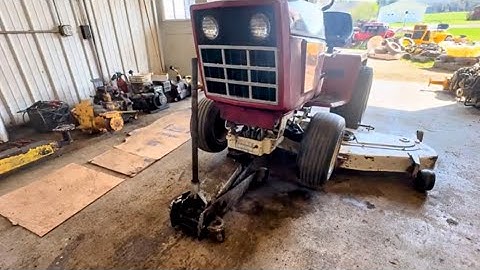 Installing a 44c and 50c Deck on a Cub Cadet 682