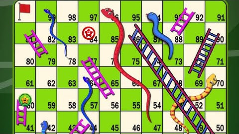 Snakes and ladders game play me vs computer | snake ladder | snakes and ladders|