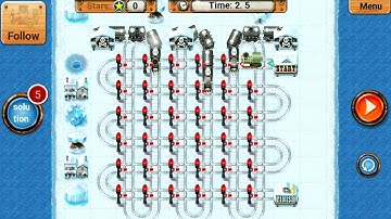 Rail Maze 2 Signal Crossing Gameplay - Train Puzzle Game - Android Gameplay #2282