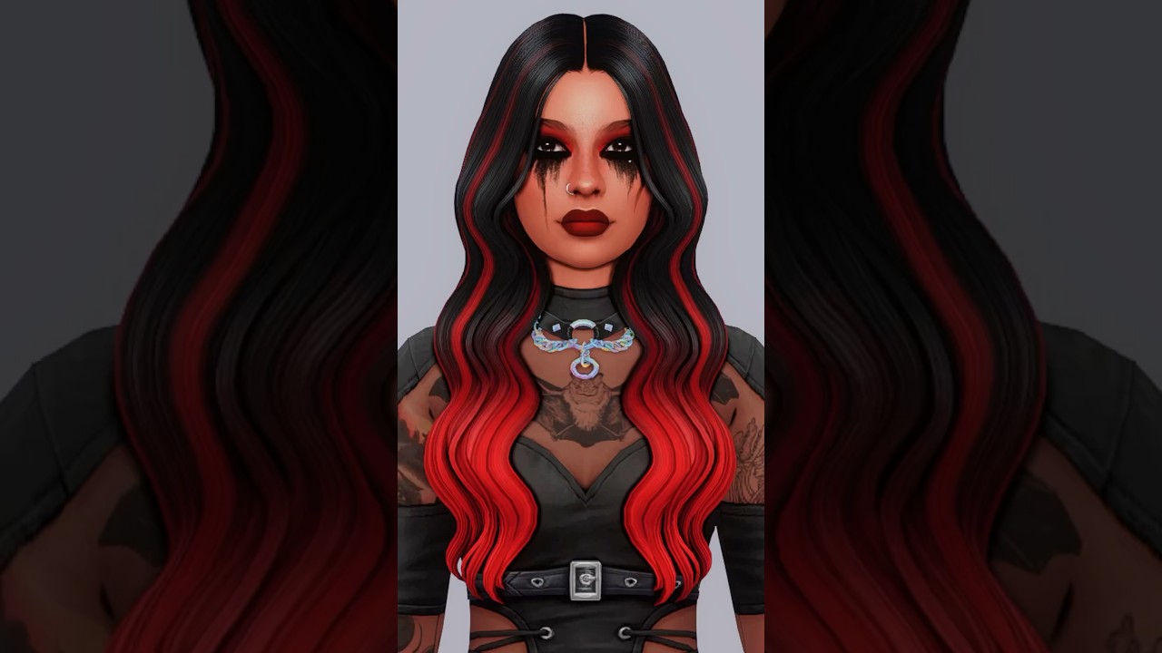 Rating Items from the Goth Galore Kit (Part 1) 🖤 Sims 4 🖤