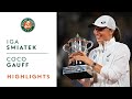 Iga Swiatek vs Coco Gauff - Final Highlights I Roland-Garros 2022