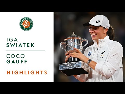 Iga Swiatek vs Coco Gauff - Final Highlights I Roland-Garros 2022