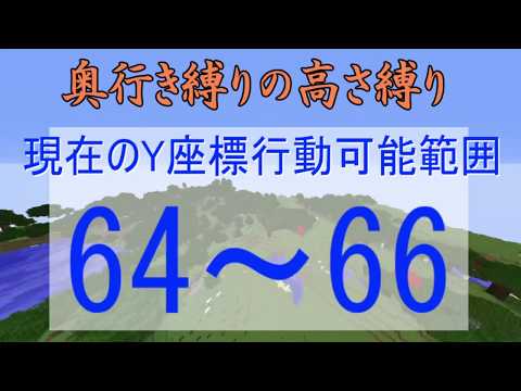 【Minecarft】奥行き縛りの高さ縛り Part2　産業革命！((