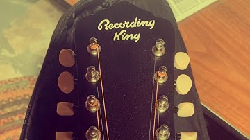 Recording King Dirty 30s 12 string first run RDS-9-12-TS