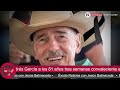 Muere Andrés García a los 81 años tras semanas convaleciente en hospital