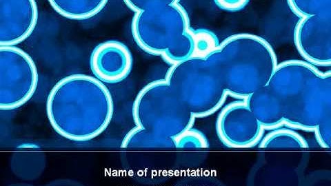 Cell Biology PowerPoint Template by PoweredTemplate.com