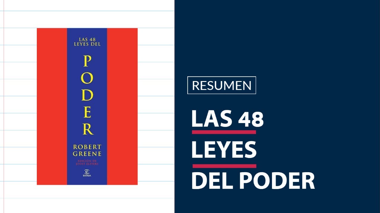Resumen - Las 48 leyes del poder (Robert Greene) - YouTube