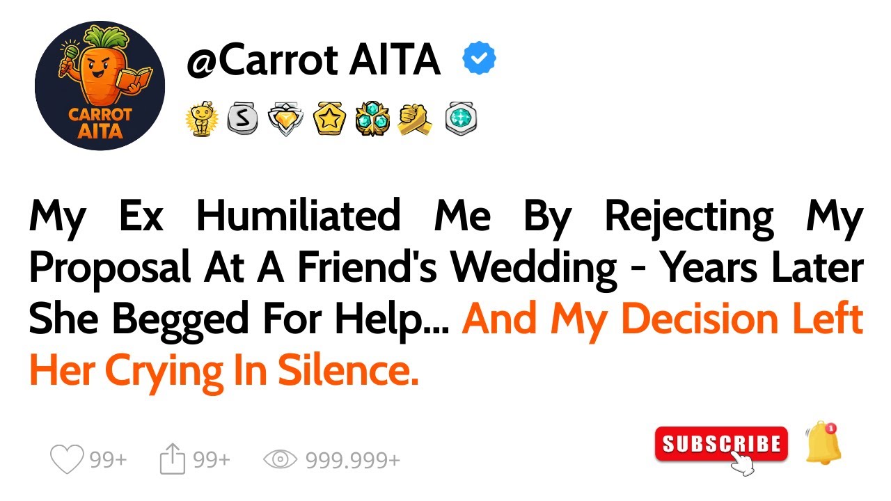 My Ex Humiliated Me By Rejecting My Proposal At A Friend’s Wedding—Years Later She Begged For Help..