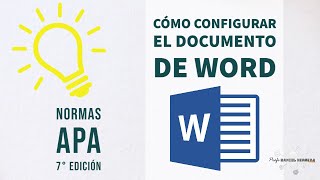 Normas APA Séptima 7ma Edición 2020  última actualización. Word Tutorial en español.