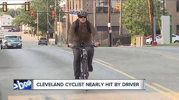 Caught on camera: Cyclist nearly hit by road rage driver