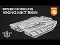 Tanki Online | Viking Mk7 Speed Modeling | Blender