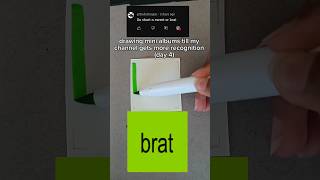Drawing Mini Albums Day 4 - Brat