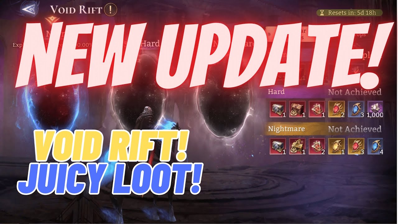 Void Rift Maroon New update : Void Rift | Watcher of Realms - YouTube