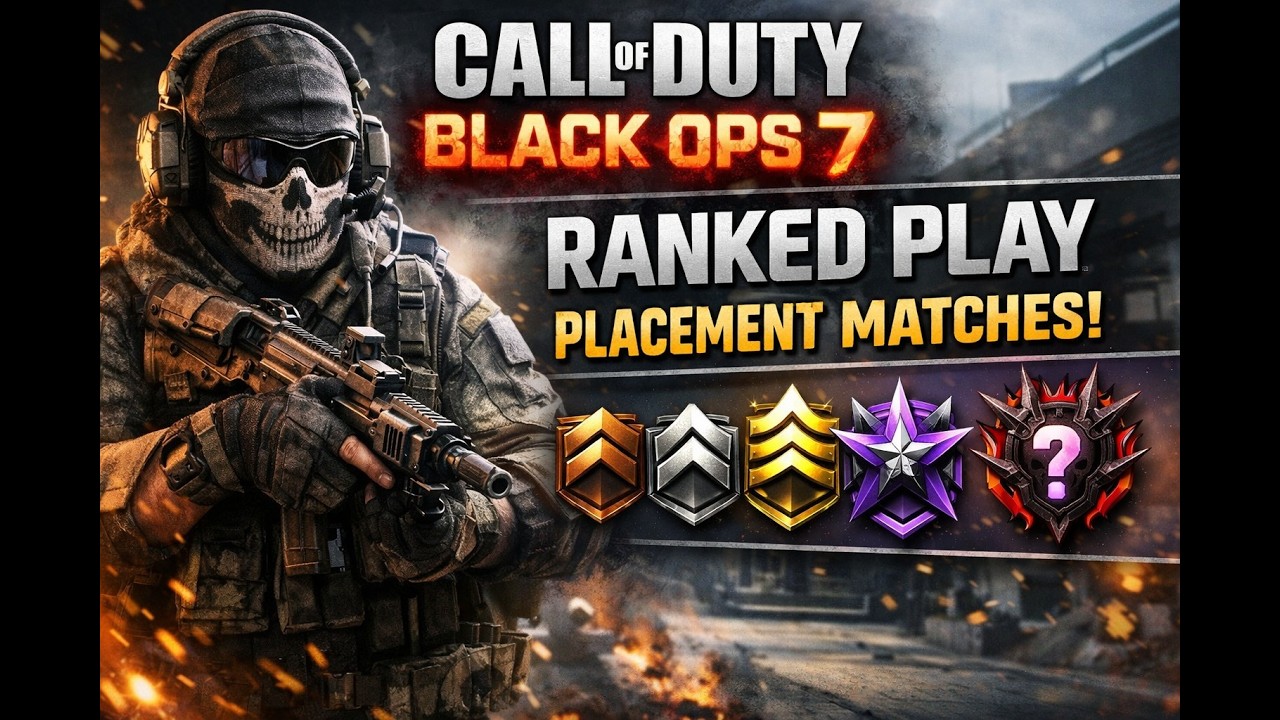 BLACK OPS 7 RANKED PLAY- INSANE Placement Matches - YouTube