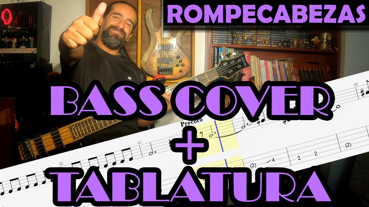 Rompecabezas Aterciopelados Cover en Bajo Bass Cover + Tablatura