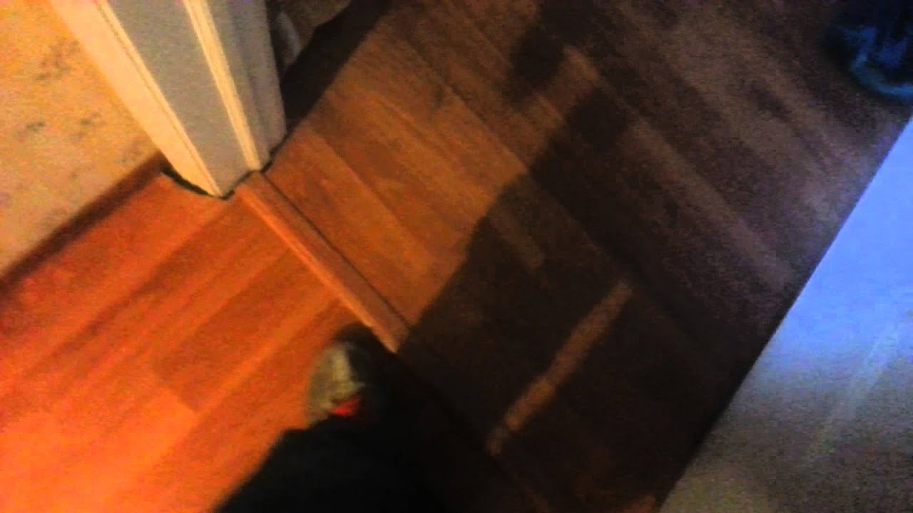 Floor installation, laminate flooring, harmonics (eliminate carpet