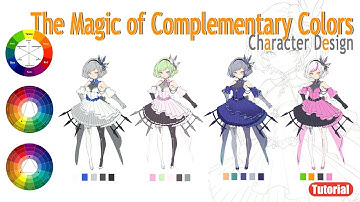 Unleash the Magic of COMPLEMENTARY COLORS in Character Design!