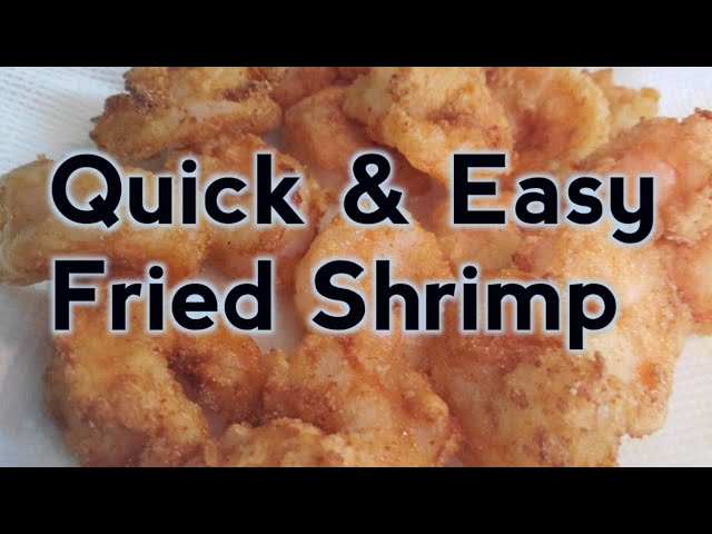 Buttermilk Fried Shrimp Recipe