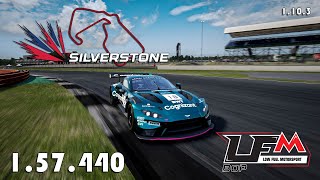 Assetto Corsa Competizione | Aston Martin V8 Vantage GT3 | Silverstone | 1.57.4 (Hotlap+FREE Setup)