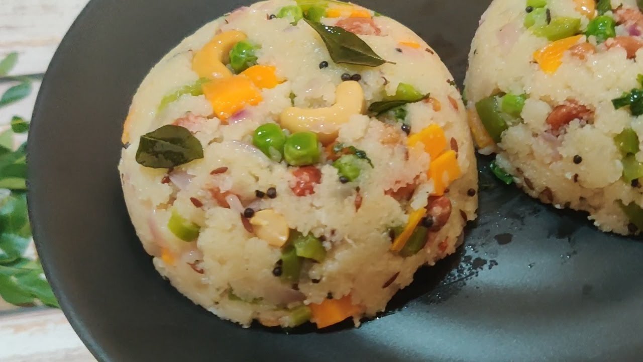Vegetable rava upma