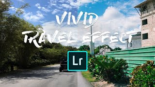 Lightroom Mobile VIVID TRAVEL EFFECT Tutorial | Photo editing walkthrough screenshot 1
