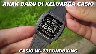 NEW RELEASE DARI CASIO ! Casio W-201 Affordable Digital Watch Unboxing   First Impression