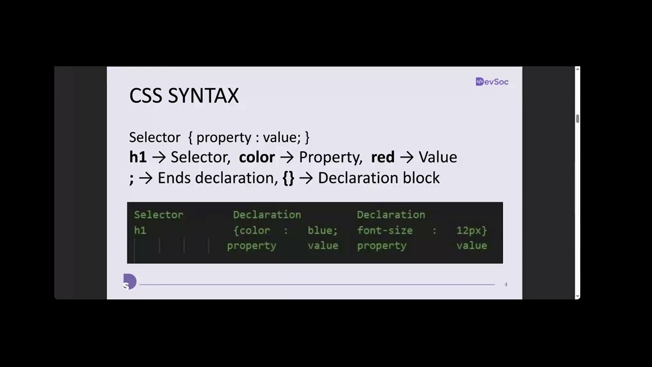 CSS Fundamentals: CSS Syntax & Selectors (Frontend Development) - YouTube