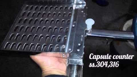 Tablet n capsule counters made in Aluminium n s.s