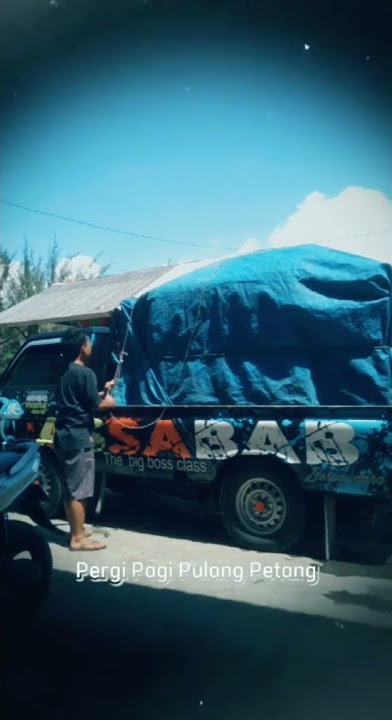 story wa 30 detik, haramkah duit hasil sopir, #shorts #drivermuda #l300modifikasi #cuttingsticker