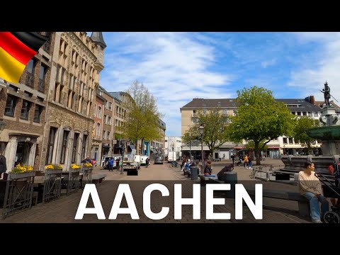 AACHEN Driving Tour 🇩🇪 Germany || 4K Video Tour of Aachen