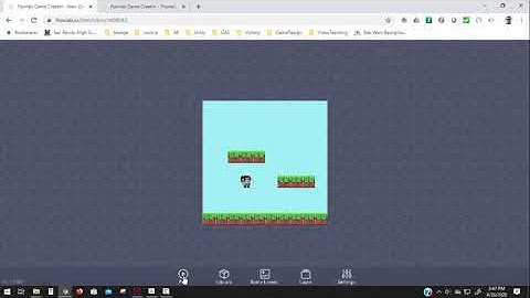 Capturing Coins in Flowlab Platformer