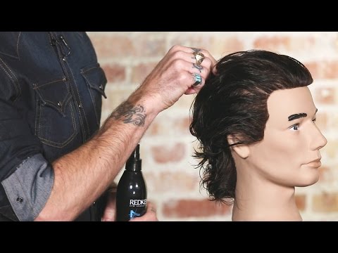 How To Style Longer Hair For Men Youtube