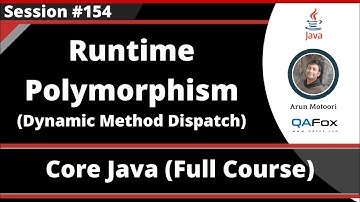 Java - Part 254 - RunTime Polymorphism (Dynamic Method Dispatch)
